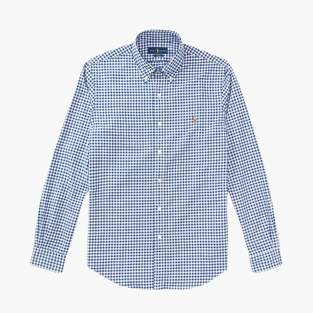 Camicia di cotone Slim Fit Polo R&L + Omaggio Esclusivo