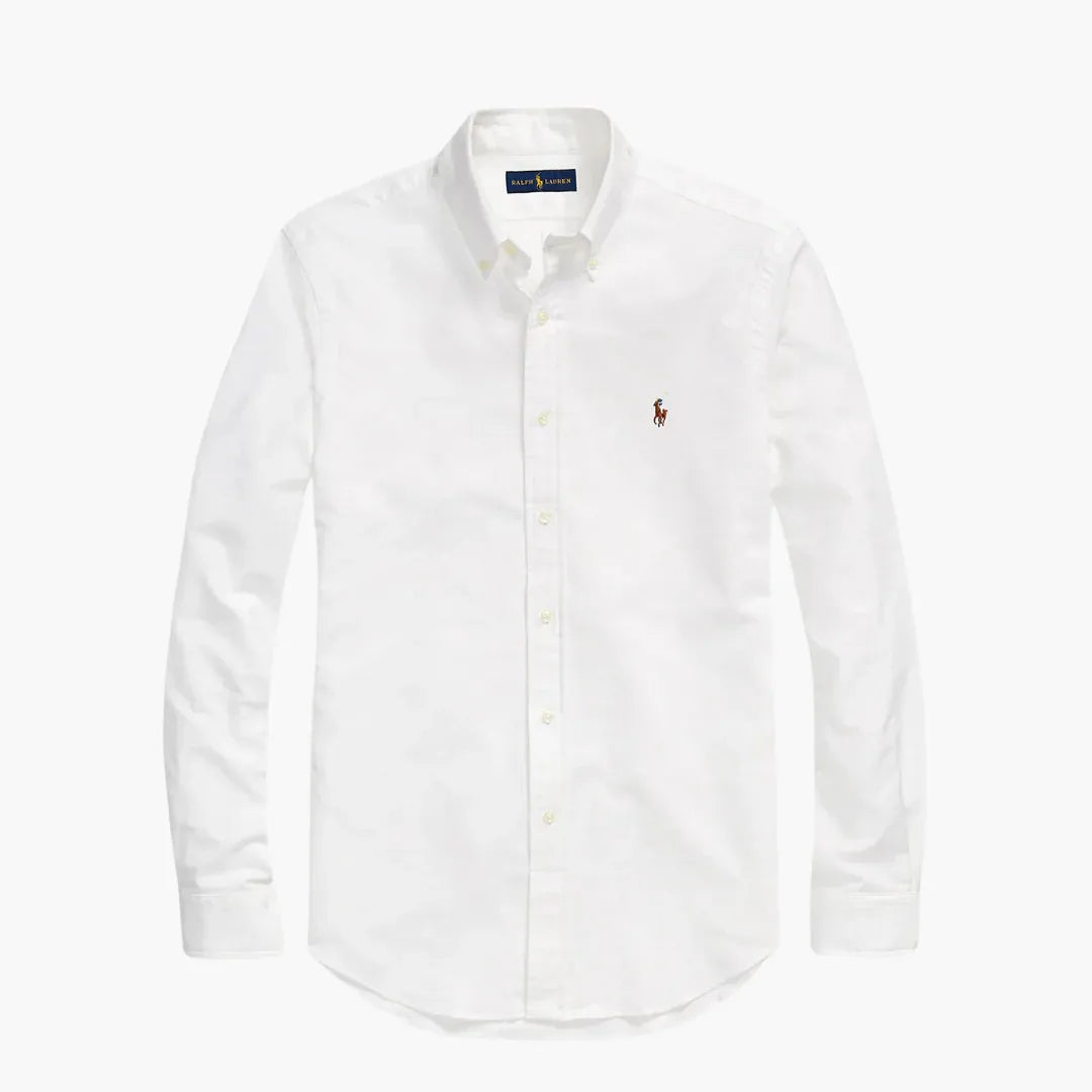 Camicia di cotone Slim Fit Polo R&L + Omaggio Esclusivo