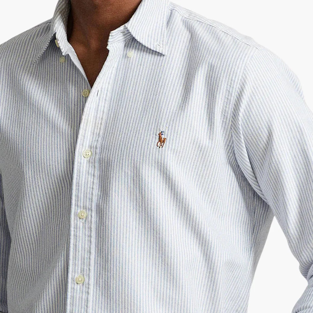 Camicia di cotone Slim Fit Polo R&L + Omaggio Esclusivo