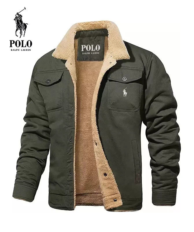 Giacca Heritage con fodera in sherpa