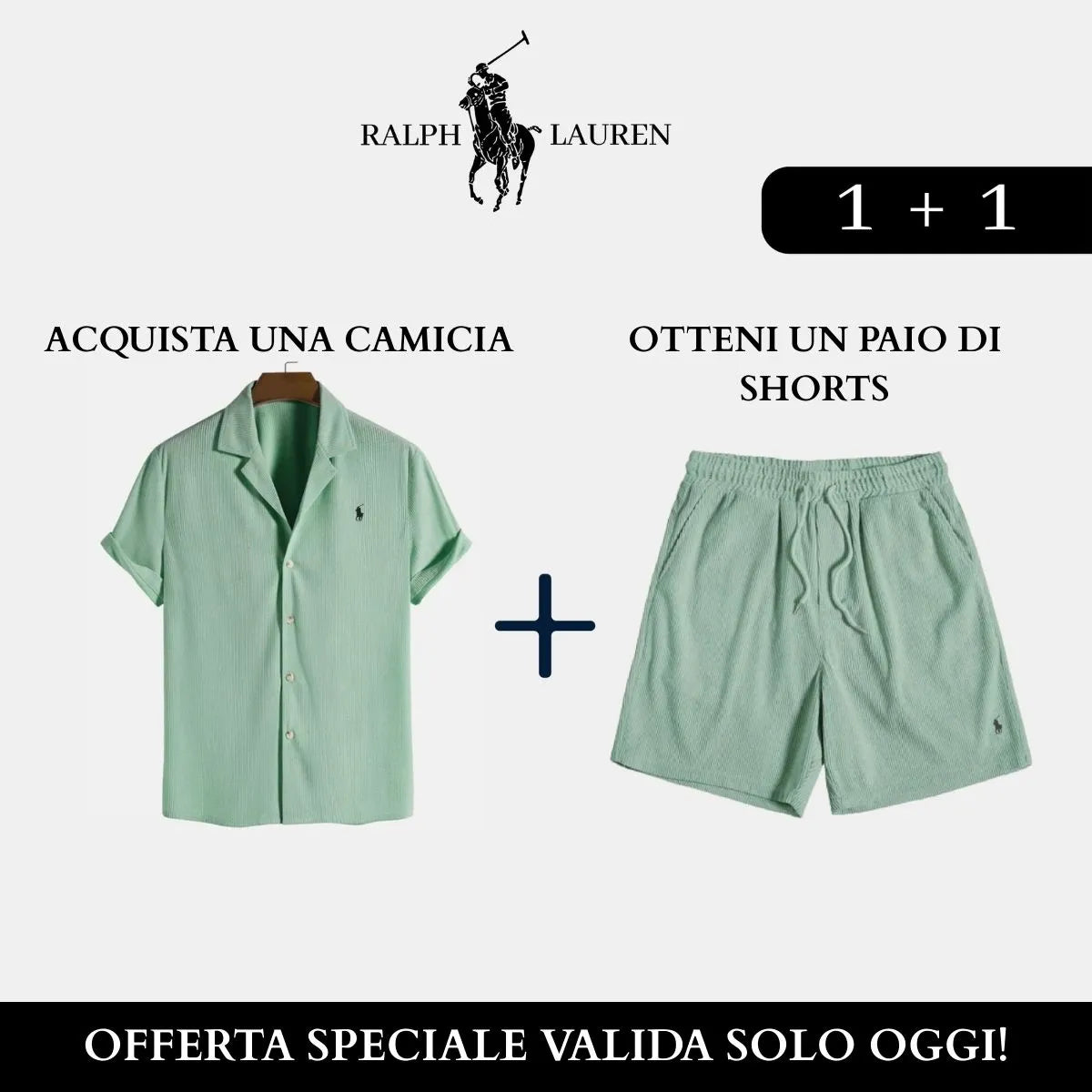 Pacchetto Esclusivo: Camicia Elegante + Shorts in Omaggio