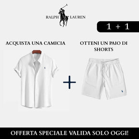 Pacchetto Esclusivo: Camicia Elegante + Shorts in Omaggio