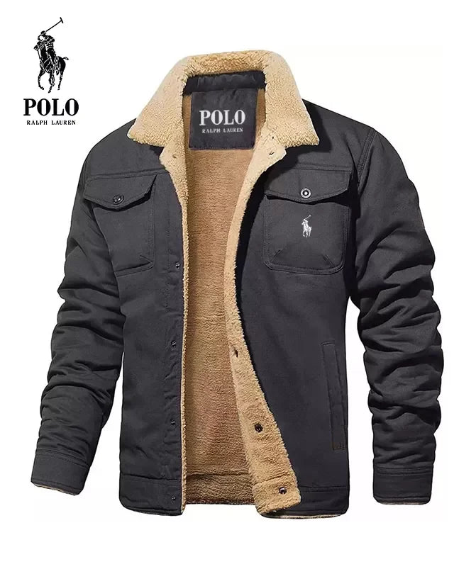 Giacca Heritage con fodera in sherpa