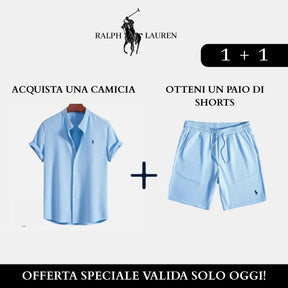 Pacchetto Esclusivo: Camicia Elegante + Shorts in Omaggio