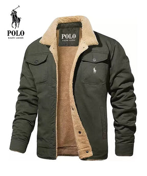 Giacca Heritage con fodera in sherpa
