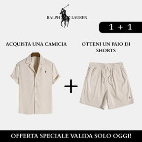 Pacchetto Esclusivo: Camicia Elegante + Shorts in Omaggio