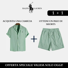 Pacchetto Esclusivo: Camicia Elegante + Shorts in Omaggio
